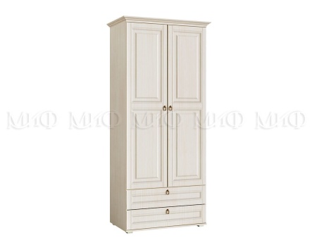 Шкаф Платяной Элит-1 МДФ Сандал Светлый  (Ш-975 мм x Г-577 мм х В-2185 мм)