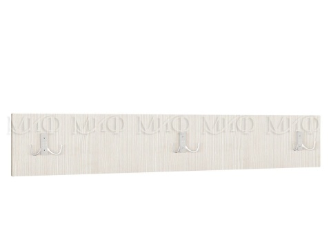 Вешалка Бостон Сандал Светлый (Ш-900 мм x В-150 мм x Г-16 мм)