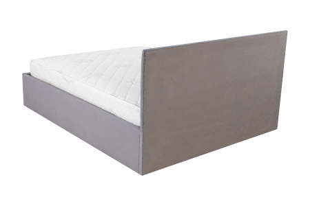Кровать Лима серо-голубая