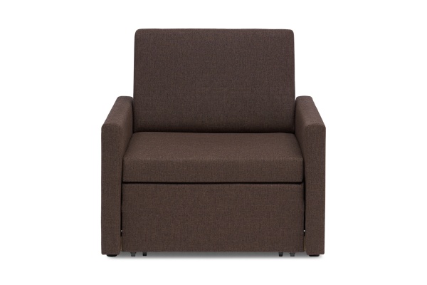 Кресло выкатное Виктория-5 коричневое