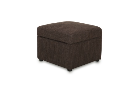 Пуф Квин рогожка коричневая