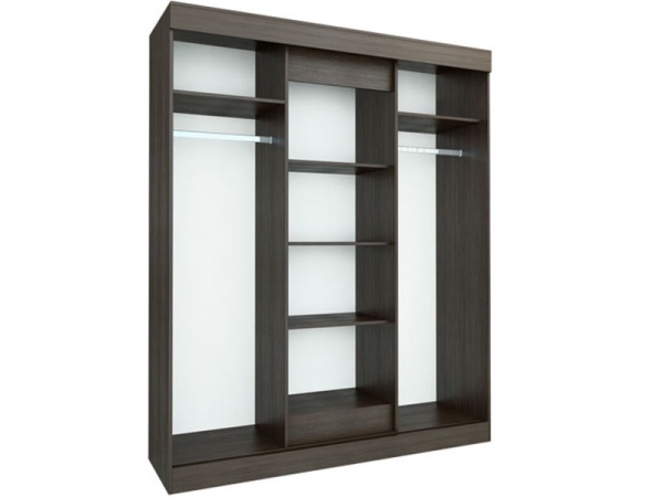 Шкаф-Купе Фиджи (Ш-1500/1700 х В-2100 х Г-540 мм)/Разные Цвета 