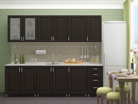 Кухонный Гарнитур Венесуэла  МДФ 2500 мм
