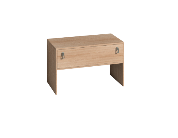 Тумба для обуви с ящиком Комфорт 18, дуб сонома